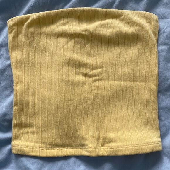 S Yellow tube top from American Eagle, never worn